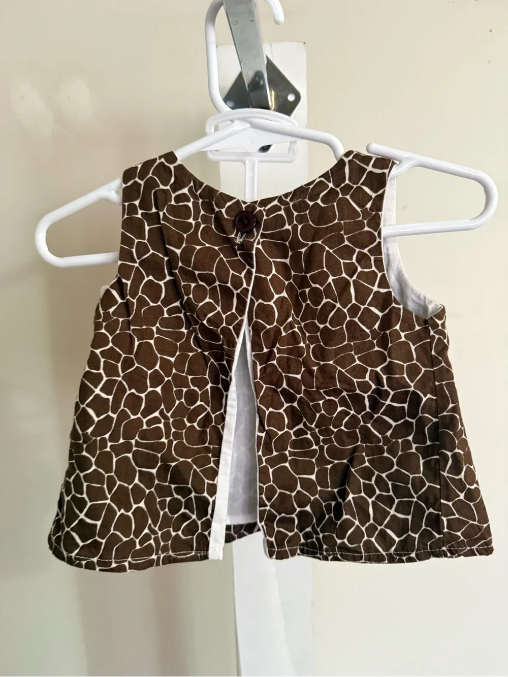 Ruffle Butts Giraffe Diaper Set